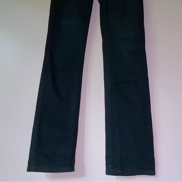 Spanx Size 27 The Signature Straight Dark Wash - Picture 3 of 9